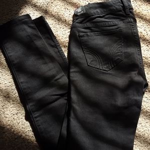 BRAND NEW Hollister black super skinny jeans